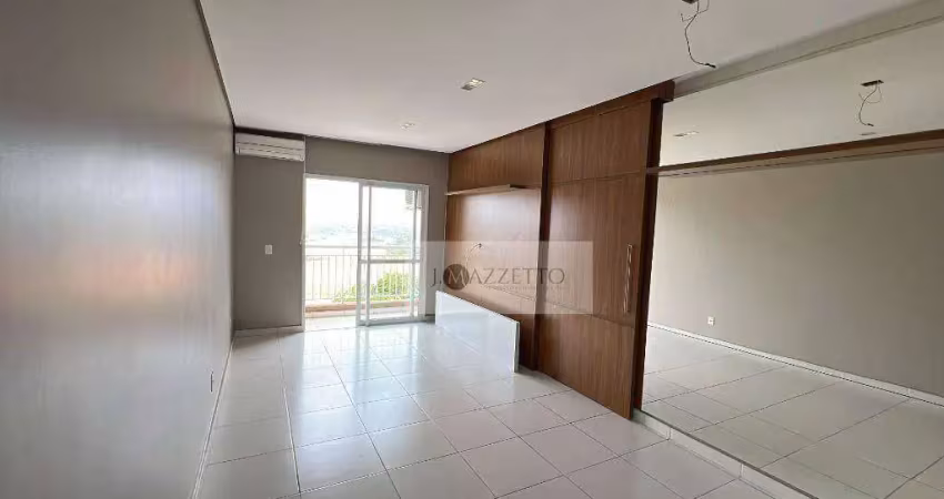 Apartamento com 2 dormitórios para alugar, 67 m² por r$ 3.926/mês - parque são lourenço - indaiatuba/sp