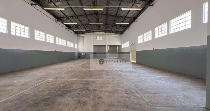 Galpão para alugar, 718 m² por r$ 16.596,33/mês - distrito industrial joão narezzi - indaiatuba/sp