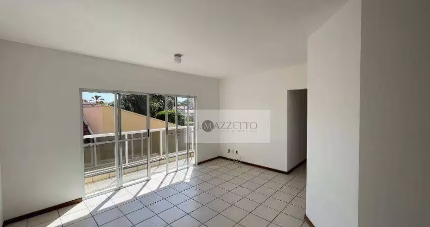Apartamento com 2 dormitórios para alugar, 70 m² por r$ 2.883,18/mês - vila almeida - indaiatuba/sp