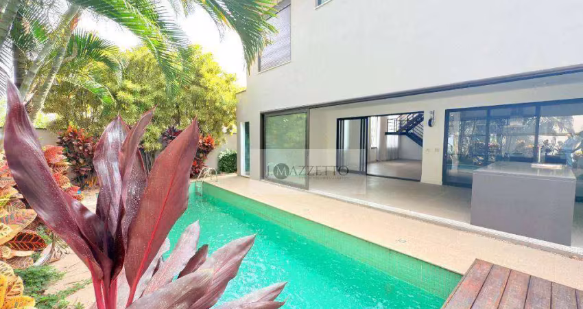 Sobrado com 5 dormitórios para alugar, 376 m² por r$ 19.656,00/mês - jardim vila paradiso - indaiatuba/sp