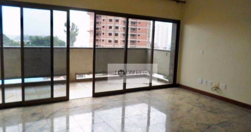 Apartamento com 2 dormitórios para alugar, 208 m² por R$ 4.505,00/mês - Centro - Indaiatuba/SP