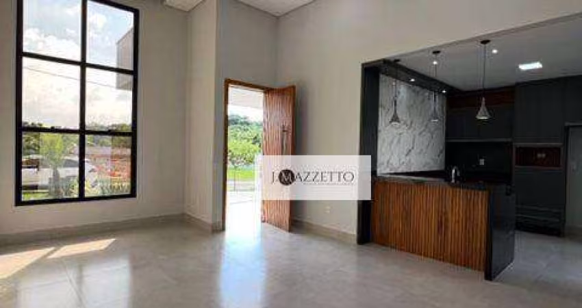 Casa com 3 dormitórios à venda, 180 m² por R$ 1.380.000,00 - Condomínio Piemonte - Indaiatuba/SP