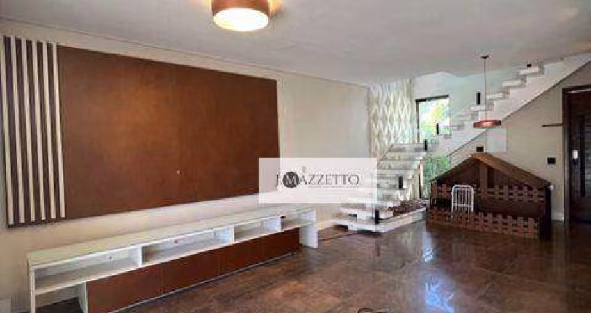 Sobrado com 3 dormitórios, 234 m² - venda por R$ 1.900.000,00 ou aluguel por R$ 10.450,00/mês - Jardim Residencial Alto De Itaici - Indaiatuba/SP