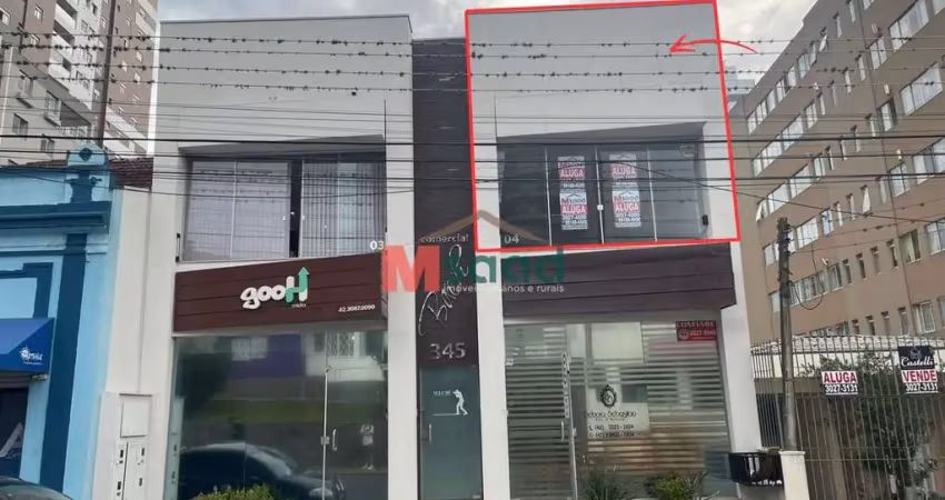 Sala comercial com 2 salas para alugar na Rua Augusto Ribas, 345, Centro, Ponta Grossa