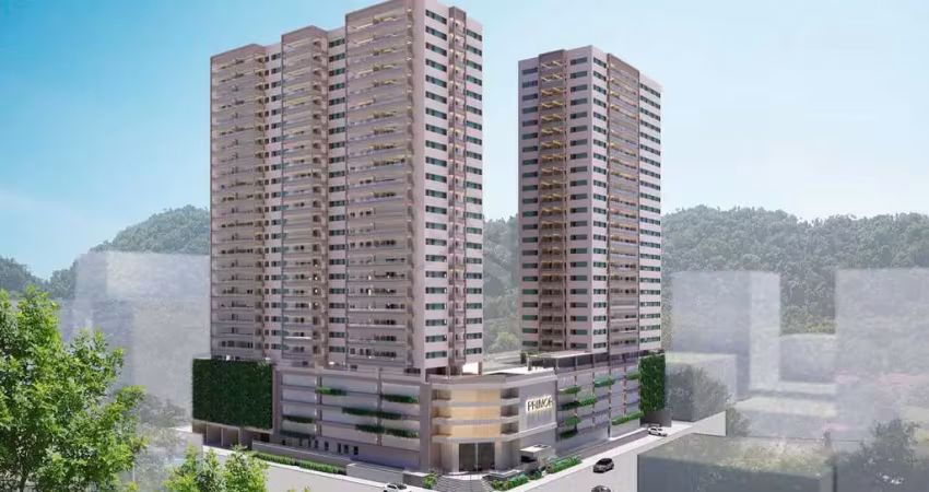 Apartamento à venda com 2 quartos no Canto do Forte Praia Grande-SP, 85,50m²