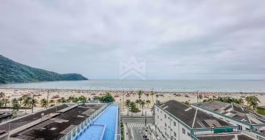 APARTAMENTO FRENTE MAR 4 DORMITÓRIOS 3 SUÍTES 213 M² - FORTE, PRAIA GRANDE/SP