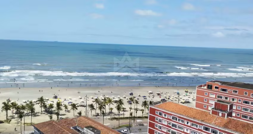 Apto mobiliado à venda no Bairro Ocian, Praia Grande, 02 dormitórios e lazer.