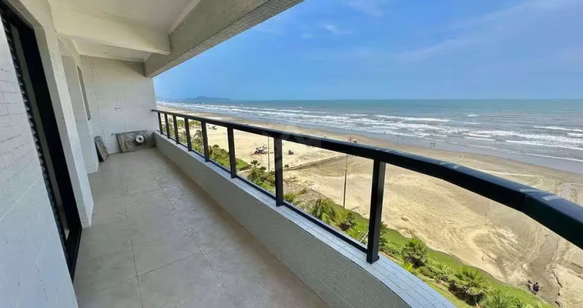 Apartamento frente mar à venda praia grande 2 quartos novo no bairro maracanã