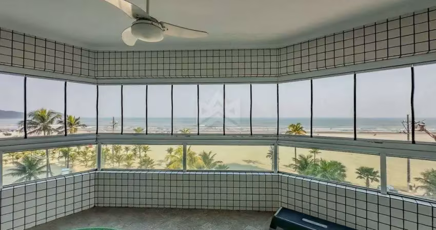 Apartamento 4 quartos frente mar à venda na Guilhermina Praia Grande-SP