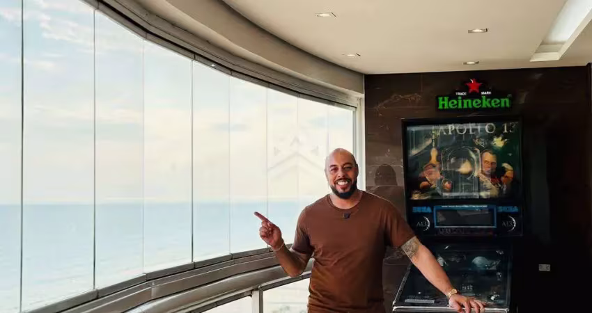 Apartamento 4 suítes  Vista Mar à Venda em Aviação, Praia Grande - SP