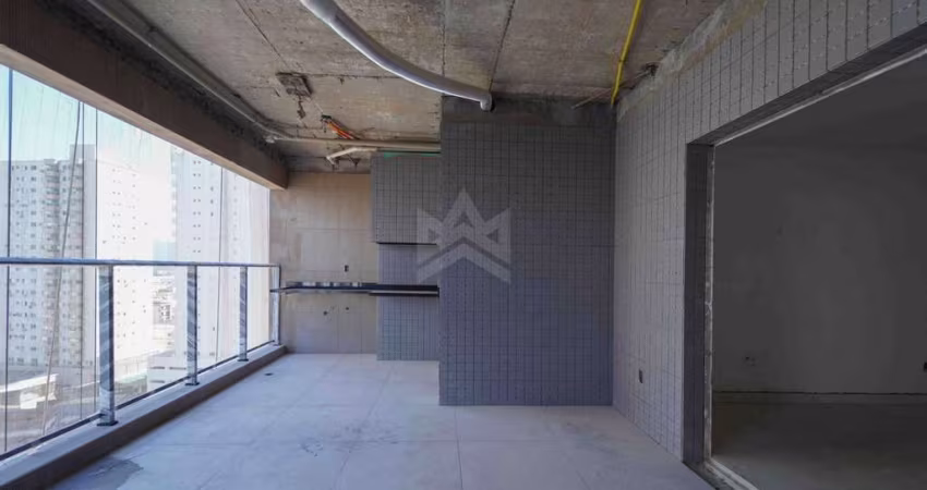 Apartamento à venda com 3 suítes vista mar na Aviação Praia Grande-SP, 135,18 m²