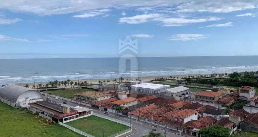 Apartamento com vista mar 2 dormitórios 76m² - mirim, praia grande/sp