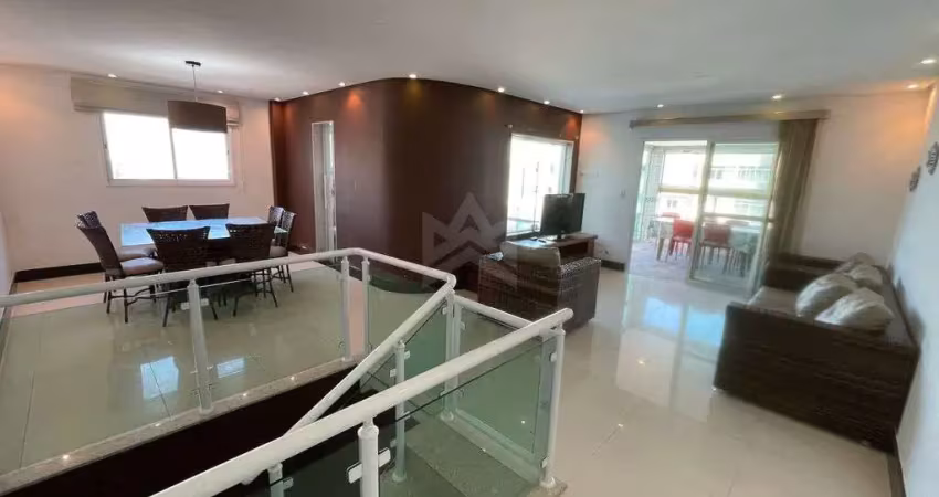 Cobertura Duplex à venda com 3 quartos 3 suítes na Tupi Praia Grande-SP, 200 m²