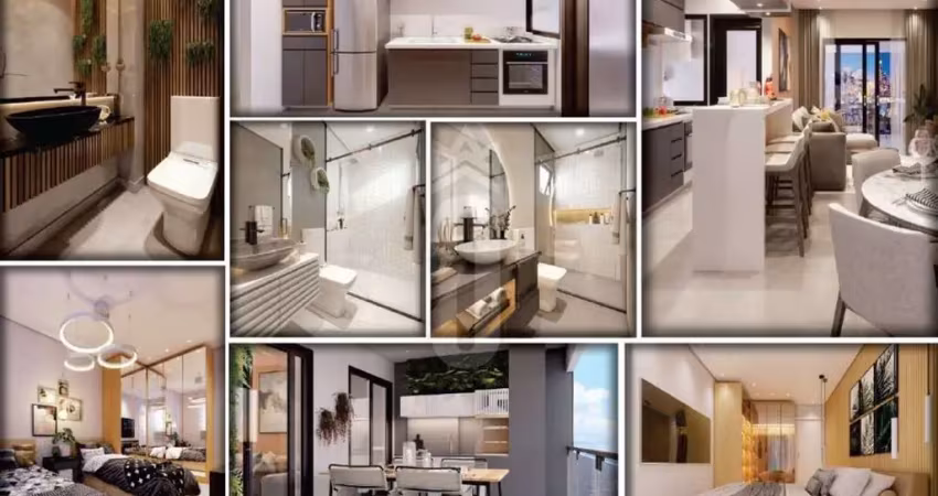 Apartamento 2 dormitórios 2 suítes 86m² - canto do forte, praia grande/sp
