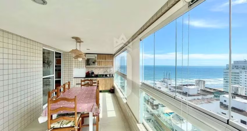 COBERTURA COM PISCINA E VISTA MAR - 3 SUÍTES 340M² - FORTE, PRAIA GRANDE/SP