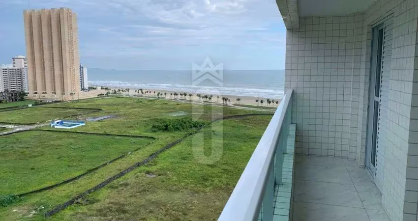 Apartamento com vista mar 2 dormitórios 79m² - mirim, praia grande/sp