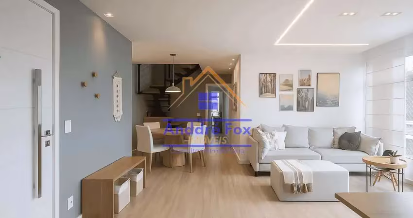 Cobertura,  2 salas, varanda, 4 quartos com armários,2 suítes, terraço, 2 vagas à venda, 182m², r$