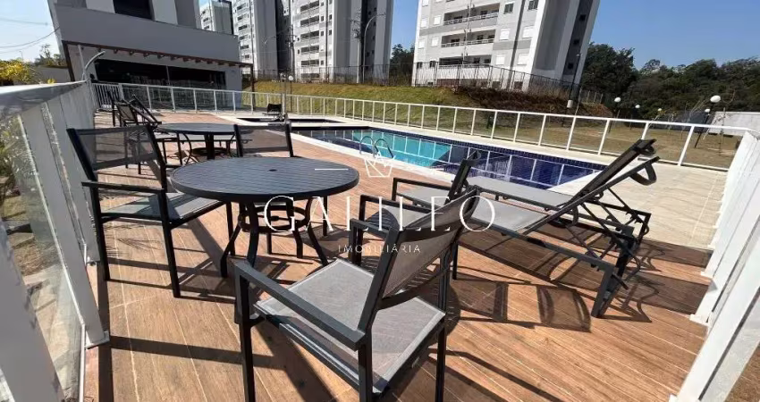 Apartamento  planejado e mobiliado 62 mts para locação no residencial cenário, localizado  no jardim carlos gomes, jundiaí/sp.