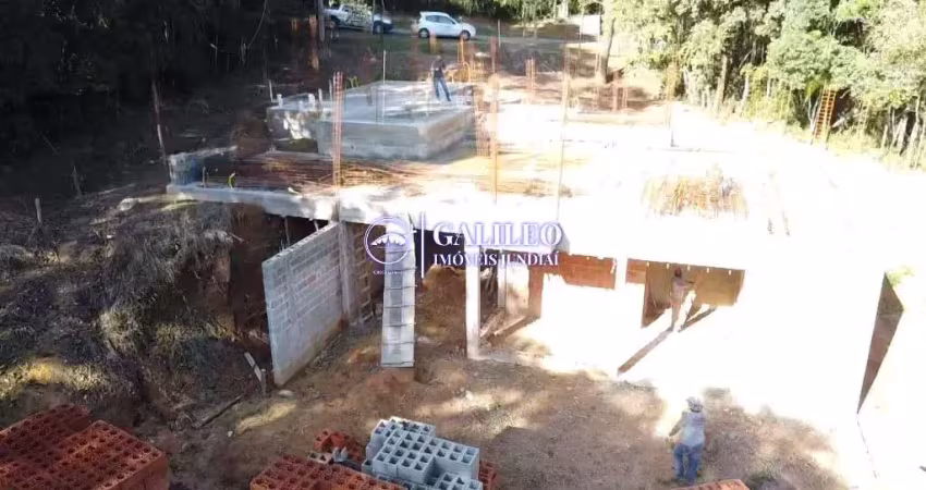 Terreno com casa em construção no condomínio fazenda campo verde | caxambu | jundiaí | são paulo