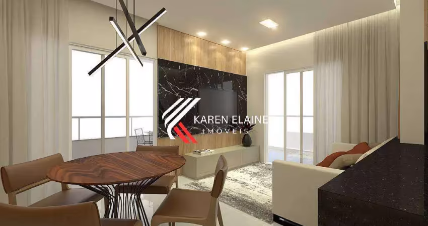 Apartamento à venda com 02 suítes + lavabo + h. box em barreiros, sj