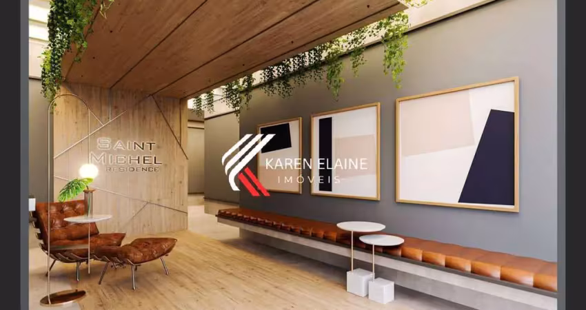 Apartamento à venda c/ terraço 2 dormitórios, sendo 1 suítes no kobrasol