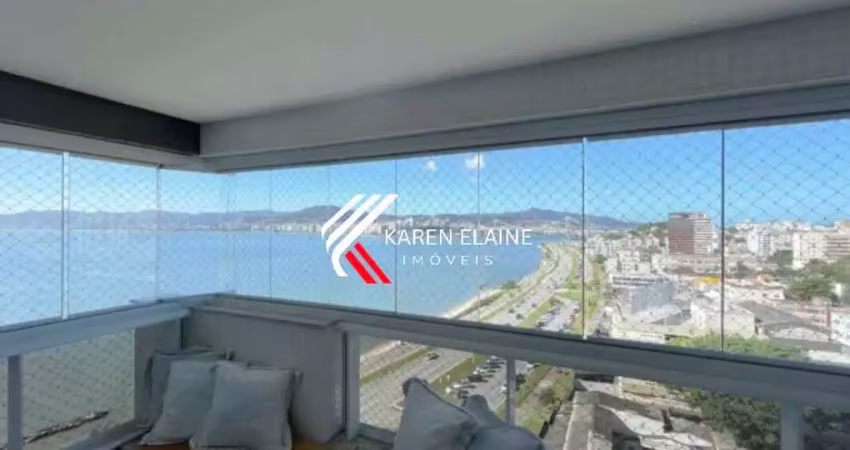 Apartamento vista mar à venda com 3 dormitórios, sendo 2 suítes no estreito