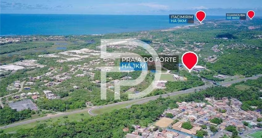 Terreno à Venda com 5000m² Escriturado em Açu da Torre, Mata de São João - Próximo à Praia do Forte