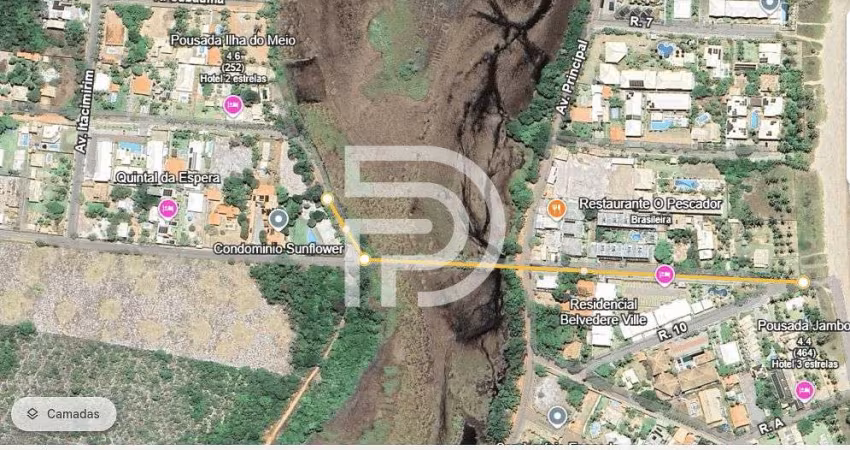 Oportunidade Única: Lote 500m da Praia da Espera, Itacimirim – Localização e Vista Para Lagoa