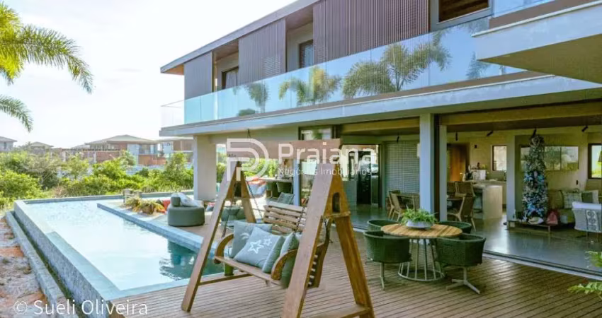 Casa para locação temporada com vista mar em praia do forte- condomínio praia das jangadas
