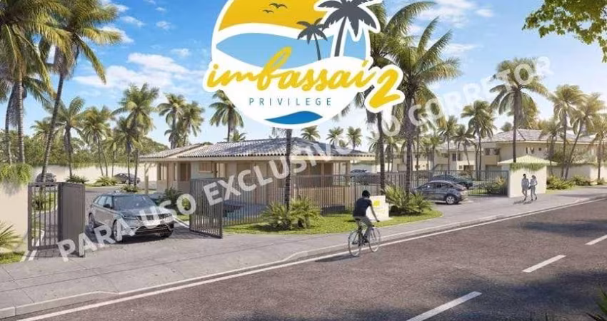 Apartamento de 2 quartos à venda em Imbassai, Mata de São João-BA: 2 suítes, sala ampla, 3 banheiros, 1 vaga e 7.967,00m² de área!