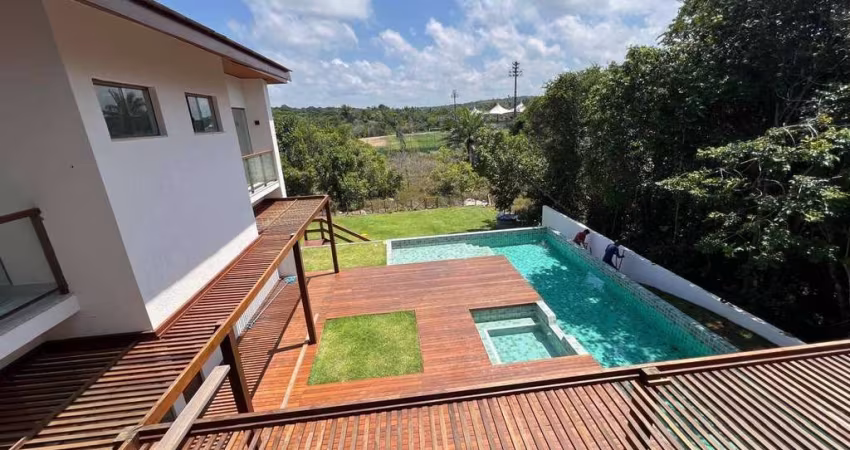 Casa de luxo à venda em condomínio na Praia do Forte, Mata de São João-BA: 5 quartos, 5 suítes, 6 banheiros, 4 vagas, 800m².