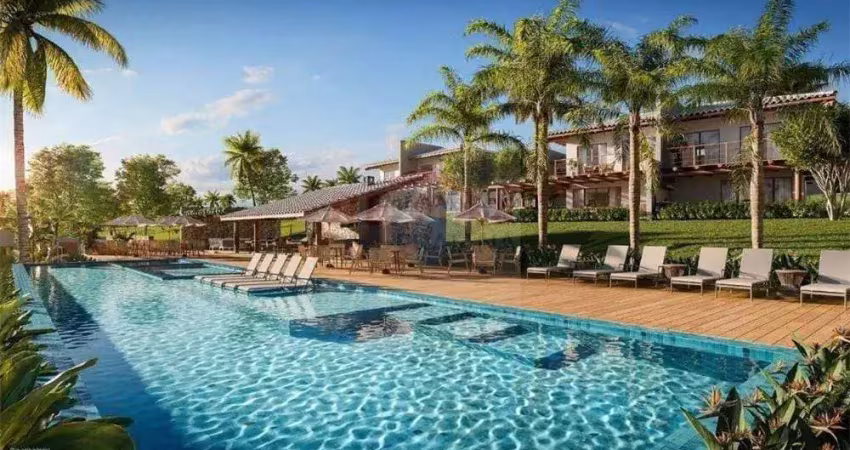 Casa de luxo em condomínio na Praia do Forte, 2 quartos, 3 banheiros, 2 vagas de garagem, 136m² - Mata de São João-BA
