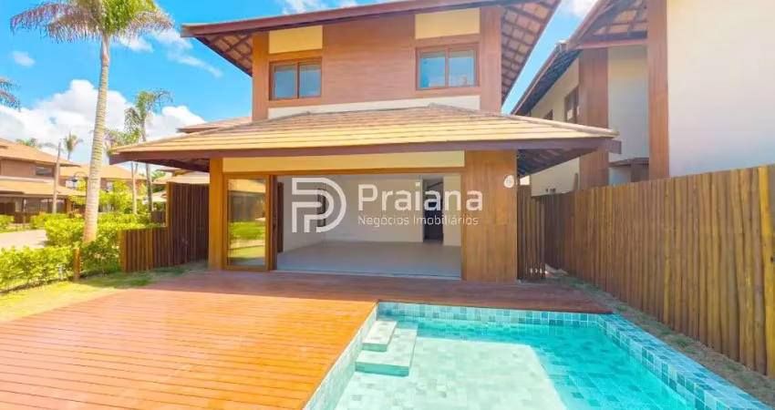 Casa a venda condomínio marluá itacimirim: 4 quartos, 4 suítes, 6 banheiros, 2 vagas, 180m².