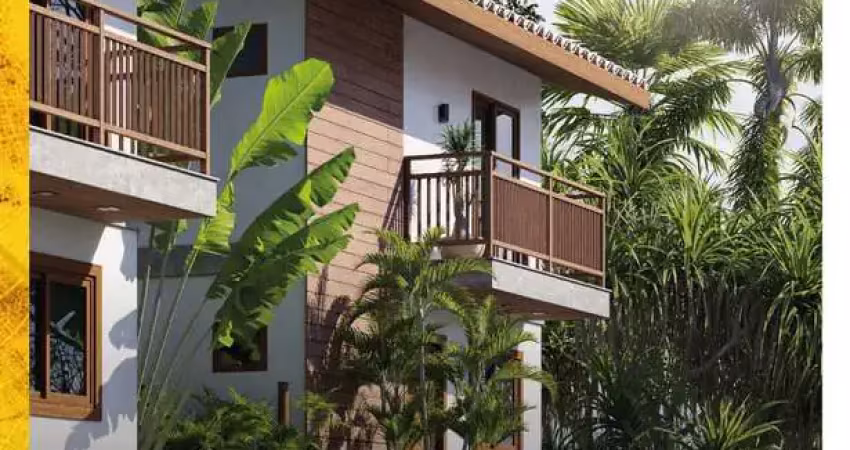 Casa em condomínio de luxo na praia do forte - 2 quartos, 2 suítes, 3 banheiros, 3 vagas de garagem - mata de são joão-ba