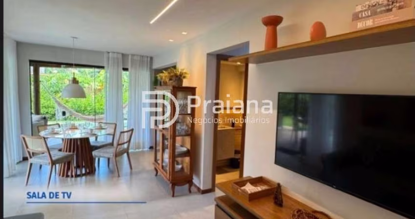 Casa de luxo em condomínio na Praia do Forte: 3 quartos, 3 suítes, 4 banheiros, 2 vagas, 136m² - Mata de São João-BA