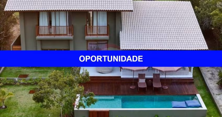 Casa VENDA EM PRAIA DO FORTE CONDOMÍNIO ILHA DOS PÁSSAROS, 5 quartos, 3 suítes, 3 salas, 6 banheiros, 4 vagas, 350m² - Mata de São João-BA
