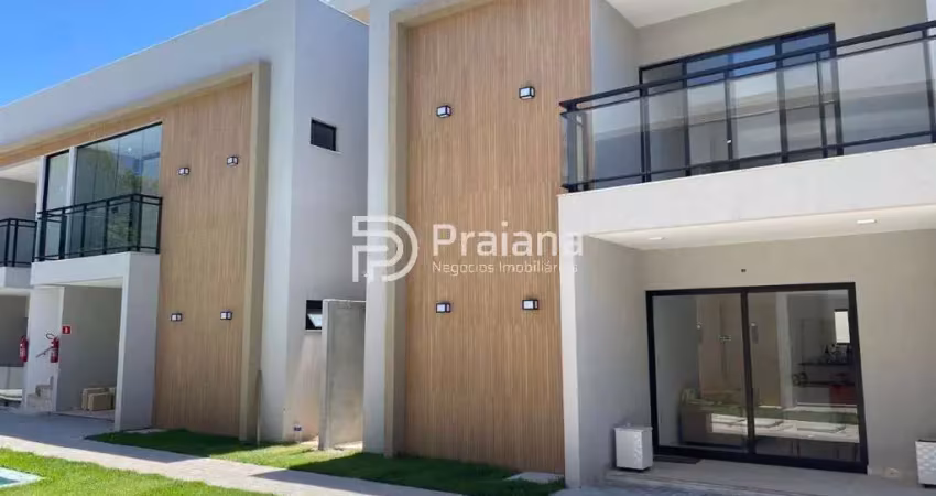 Belíssimo village à venda em Vilas do Atlântico, Lauro de Freitas-BA: 3 quartos, 2 suítes, 1 sala, 3 banheiros, 2 vagas, 140 m²!