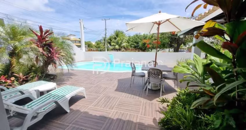 Casa para locação temporada em guarajuba , camaçari-ba: 6 quartos, 4 suítes, 150m² - imperdível!