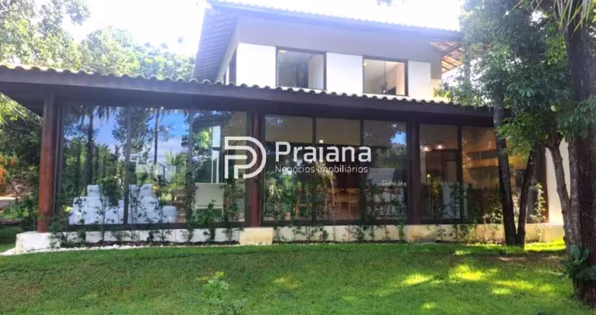 Casa de luxo em condomínio na praia do forte: 4 quartos, 4 suítes, 2 salas, 6 banheiros, 3 vagas, 195m² - venda e locação em mata de são joão-ba.