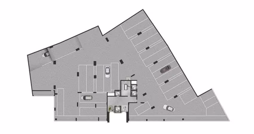 Mirage residencial -apartamento 406- box duplo 107 apto tipo