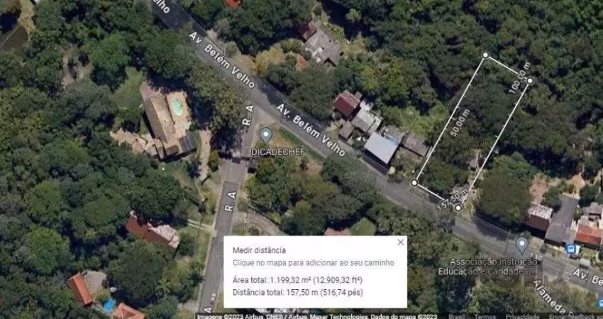 Terreno à venda na Avenida Belém Velho, 4270, Vila Nova, Porto Alegre