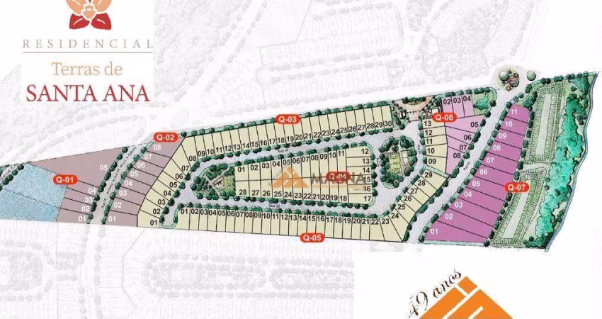 Terreno à venda, 580 m² por R$ 522.405,00 - Bonfim Paulista - Ribeirão Preto/SP