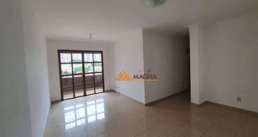 Apartamento com 3 quartos, 110 m² - venda por r$ 640.000 ou aluguel por r$ 4.236/mês - santa cruz do josé jacques - ribeirão preto/sp