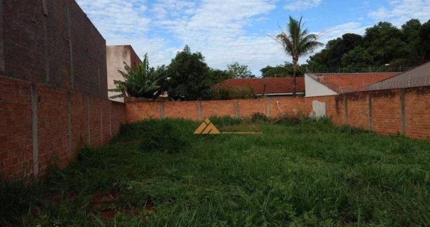 Terreno à venda, 519 m² por R$ 265.000,00 - Parque Residencial Cidade Universitária - Ribeirão Preto/SP