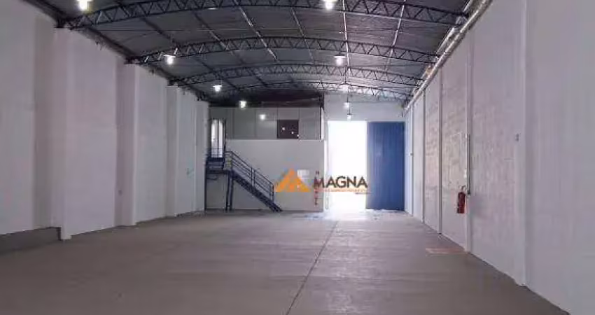 Galpão, 510 m² - venda por r$ 2.000.000,00 ou aluguel por r$ 11.440,00/mês - jardim anhangüera - ribeirão preto/sp