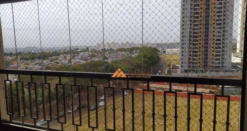 Apartamento com 3 quartos sendo 1 suíte para alugar, 98 m² por r$ 5.246/mês - quinta da primavera - ribeirão preto/sp