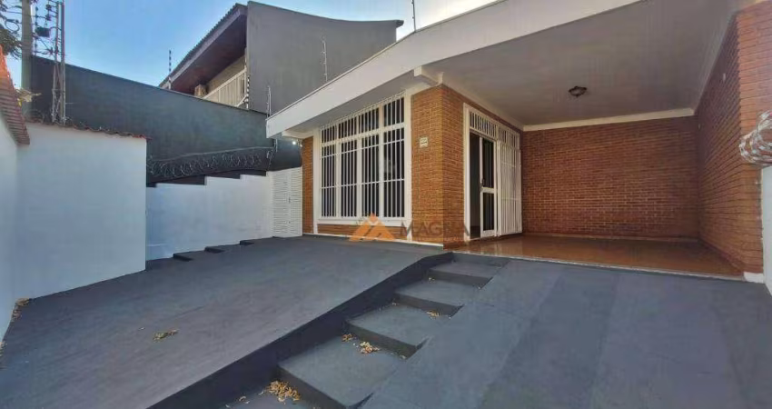 Casa com 3 quartos para alugar, 151 m² por R$ 4.654/mês - Jardim América - Ribeirão Preto/SP