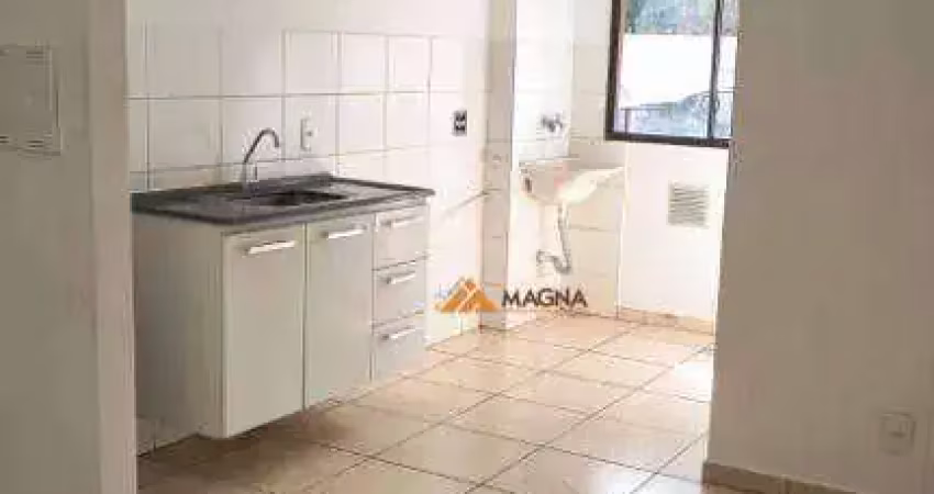 Apartamento com 2 quartos para alugar, 42 m² por r$ 1.236/mês - jardim santa cecília lar frança - ribeirão preto/sp