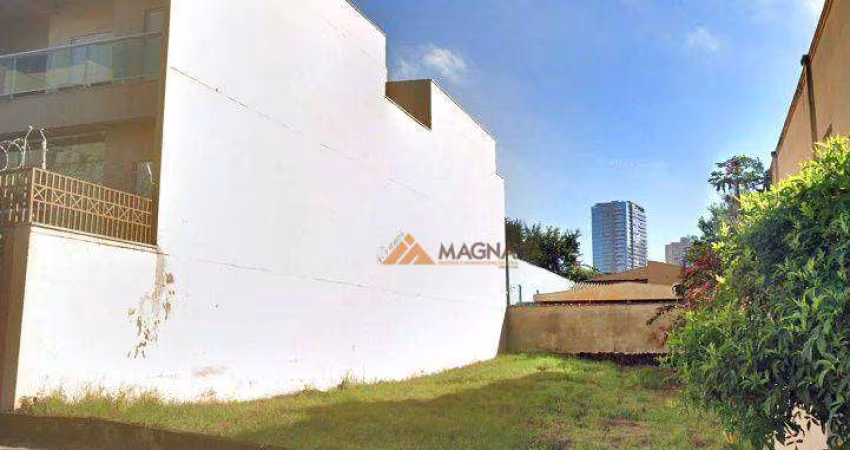 Terreno à venda, 310 m² por R$ 625.000,00 - Jardim Botânico - Ribeirão Preto/SP