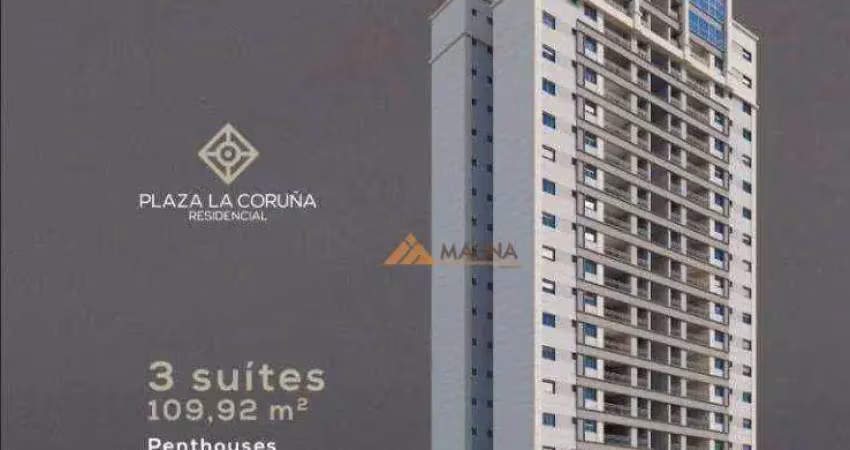 Apartamento à venda, 109 m² por r$ 860.000,00 - jardim olhos d'água - ribeirão preto/sp